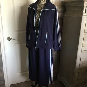 Crop Pant Track Suit